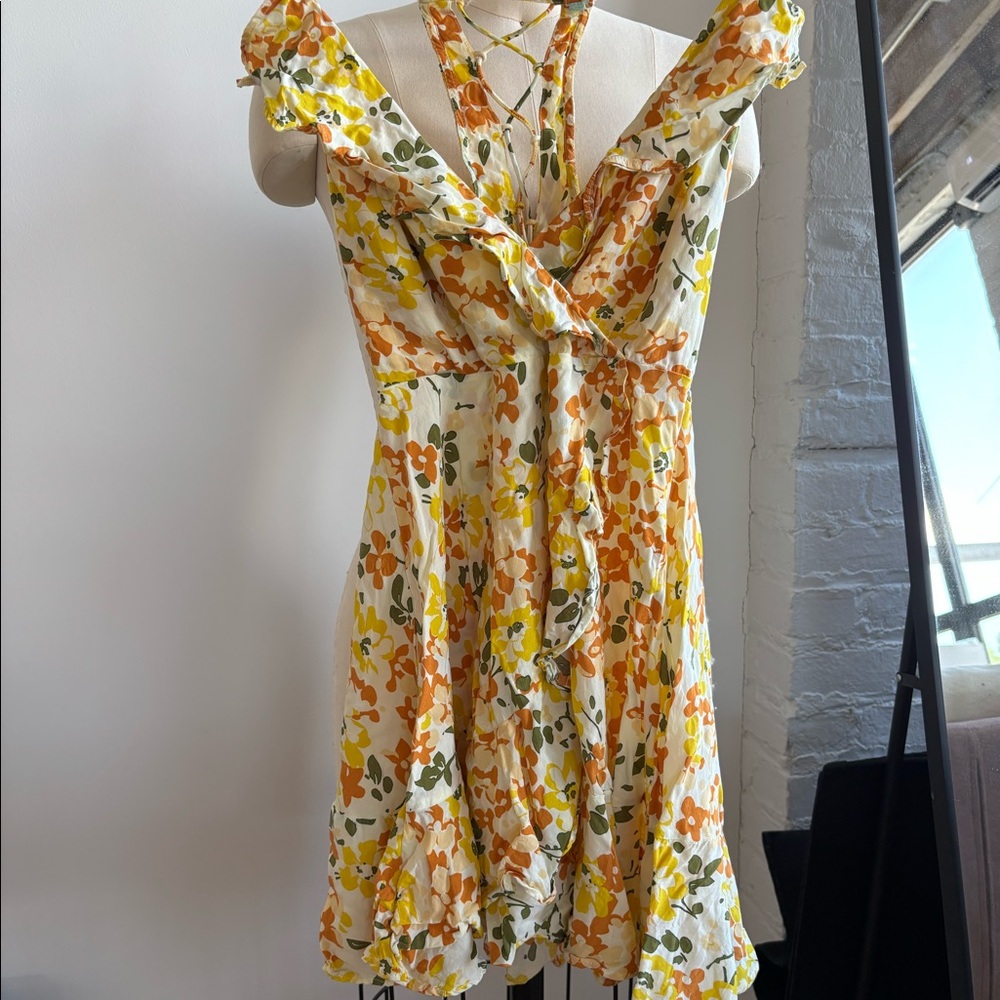 Breezy Urban Outfitters Sun Dress- wrap style.